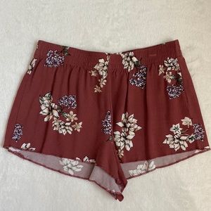 Pacsun Lottie Moss Floral Shorts